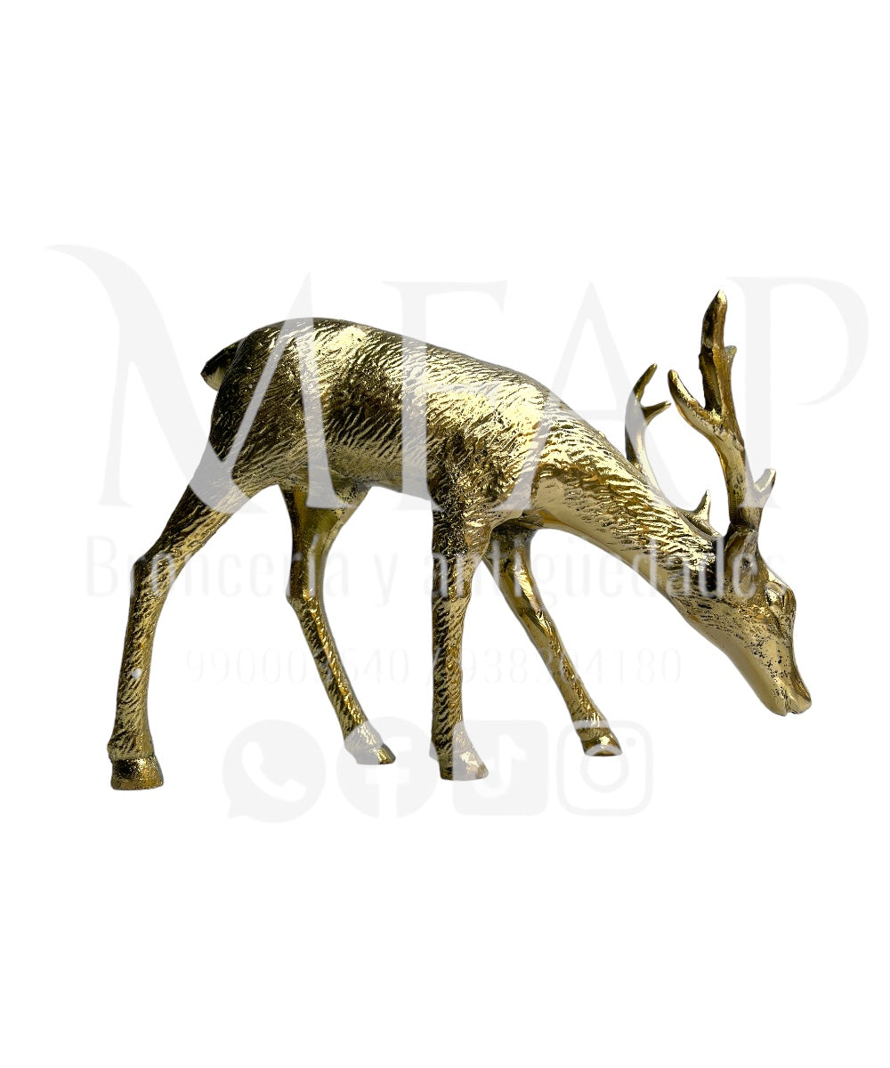 Almas del bosque - venado de bronce 17 cm