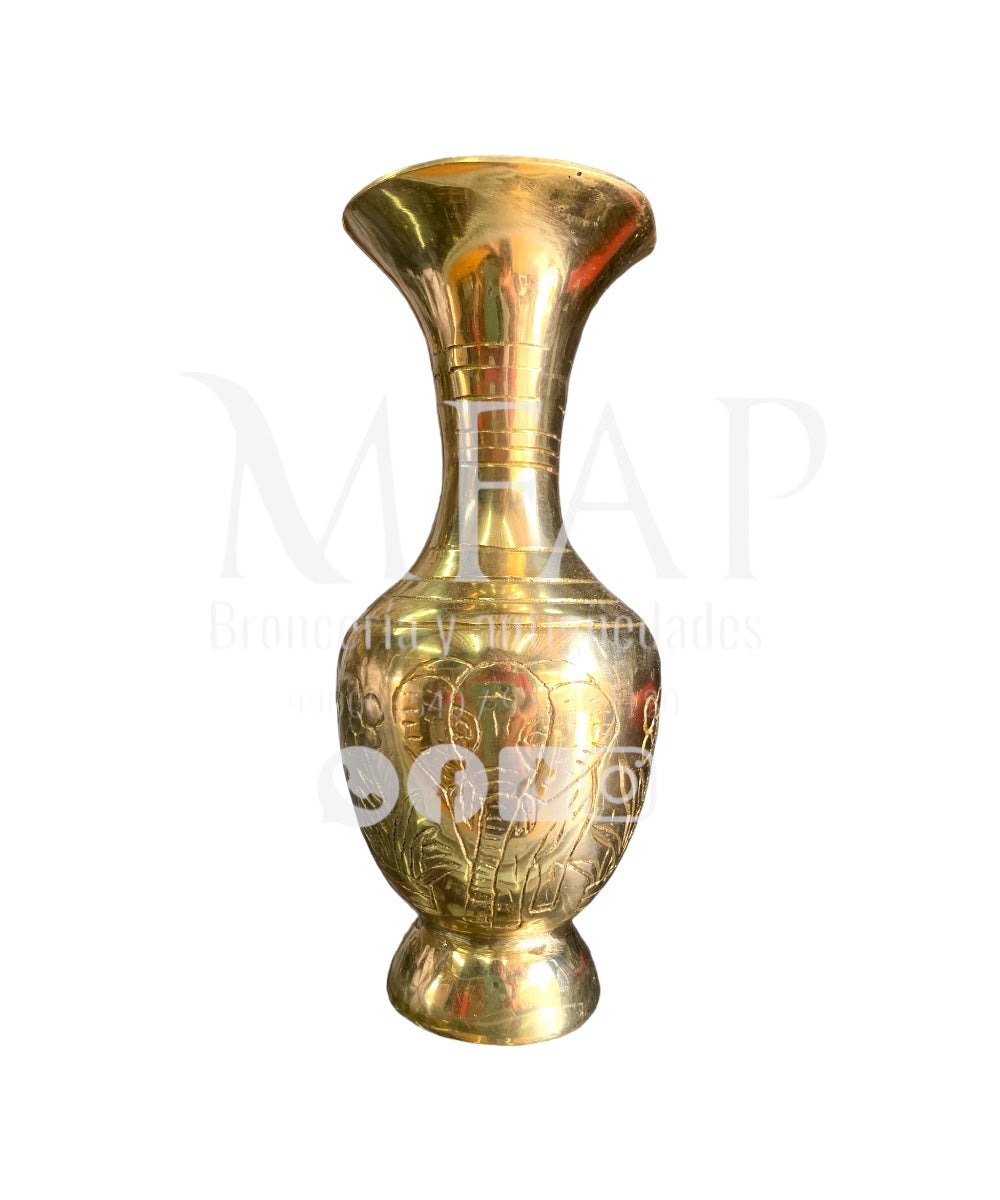 Floreros eternos en bronce fundido 16 cm