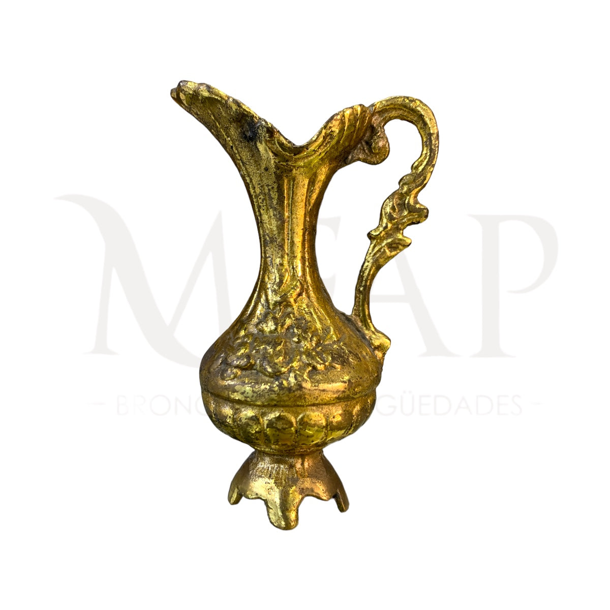 Florero en bronce fundido 10 cm - Belleza natural