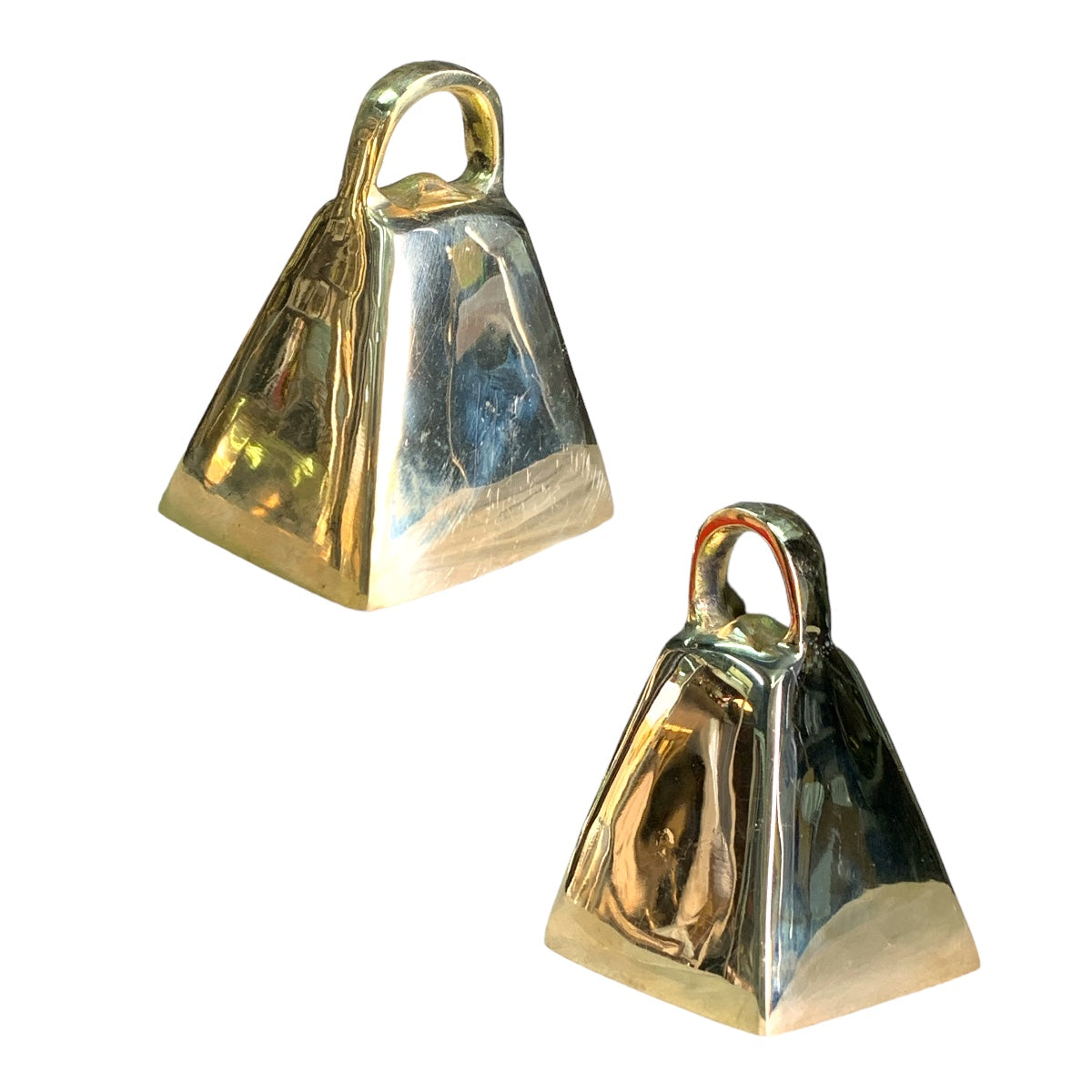 Campana cencerro en bronce fundido 8cm - Voces del alba