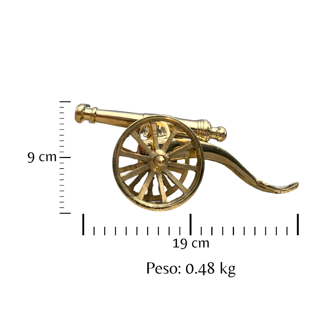Centinela de la Fortaleza - cañón mediano 9 cm