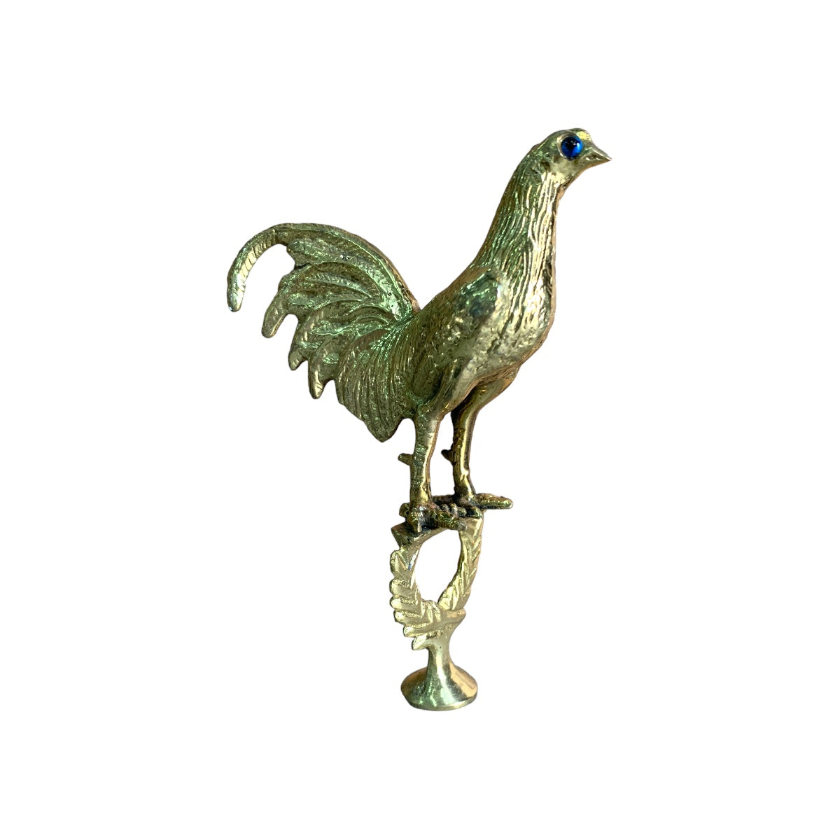 Corazon valiente - gallo de bronce 14 cm