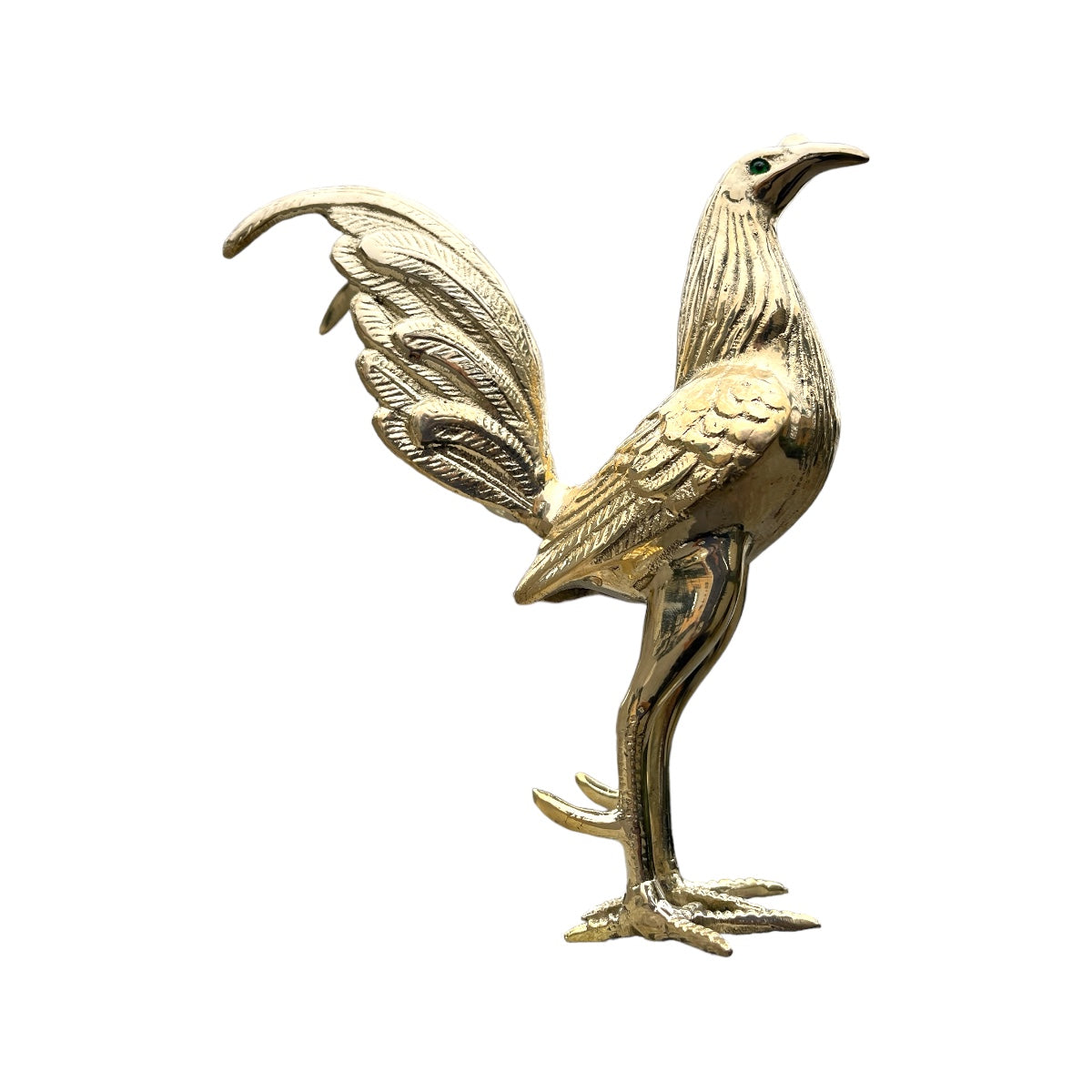 Galope - gallo de bronce 19 cm