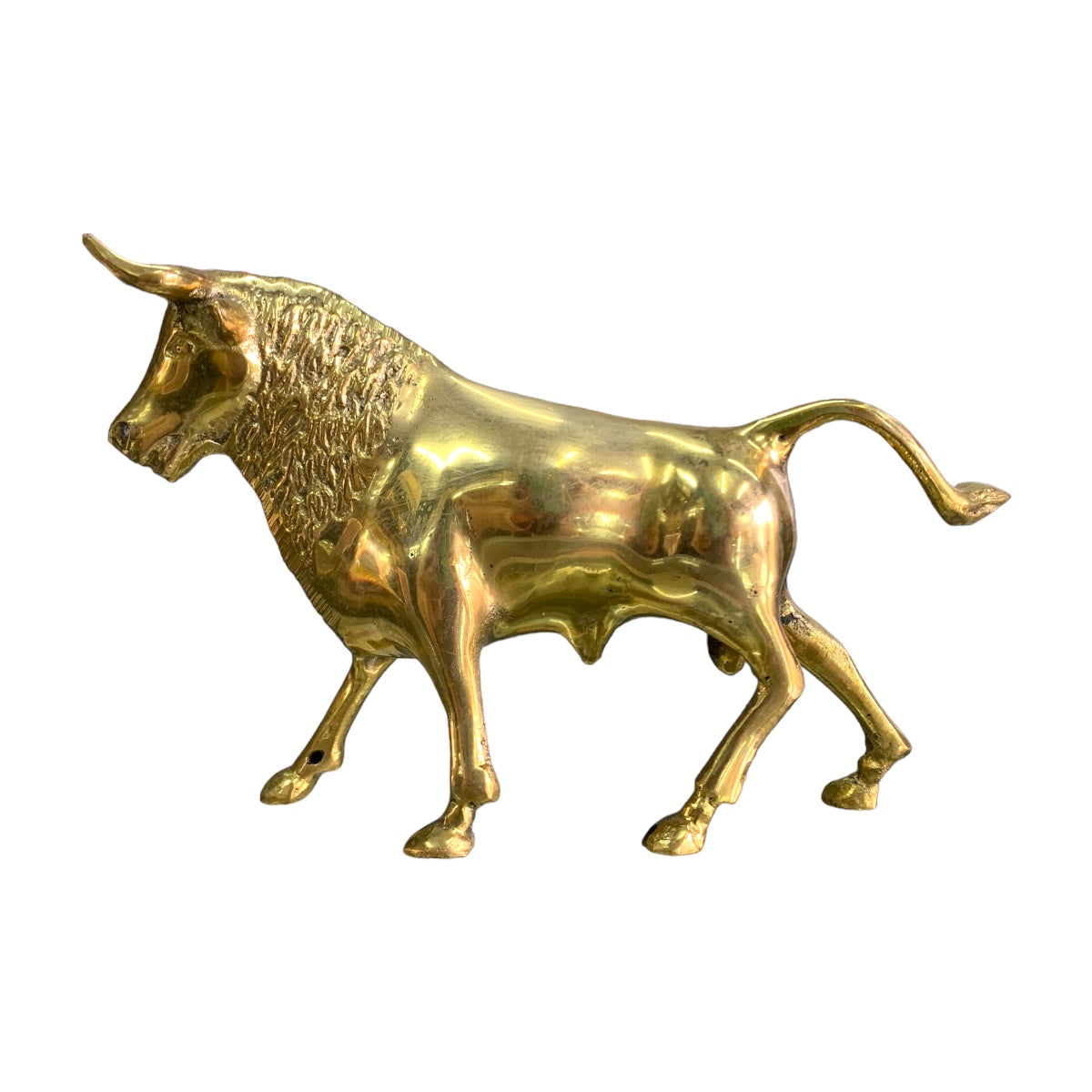 Espíritu indomable - toro de bronce 13 cm