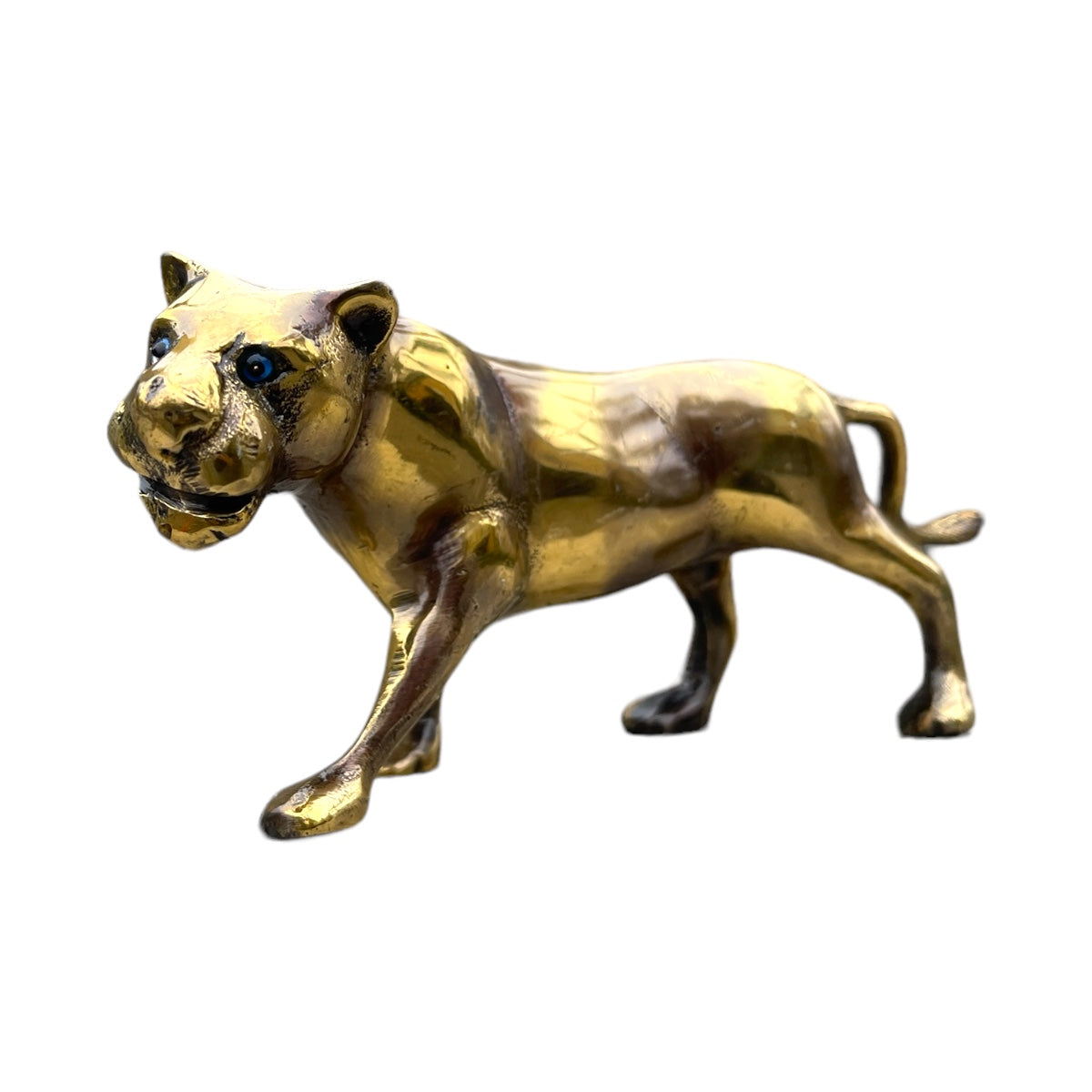 Pantera de bronce fundido 7.5 cm