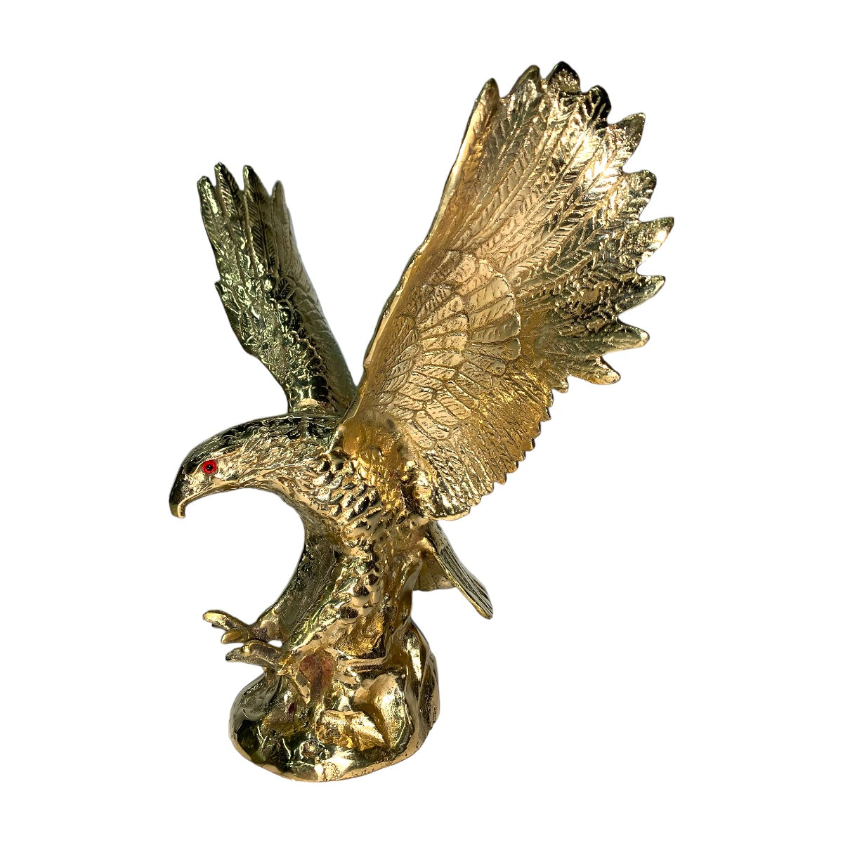 Águila de bronce fundido 23 cm - Furia celeste