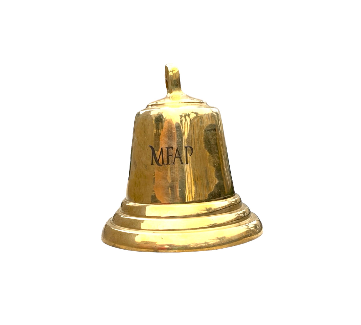 Pack Campana en bronce fundido 13 cm más colgador y gancho de hierro - Orfeo / PCBFHO13