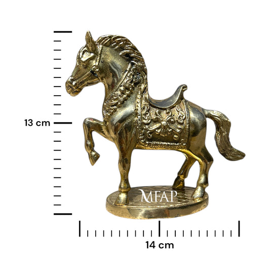 Caballo en bronce fundido 13 cm - Espíritu ecuestre