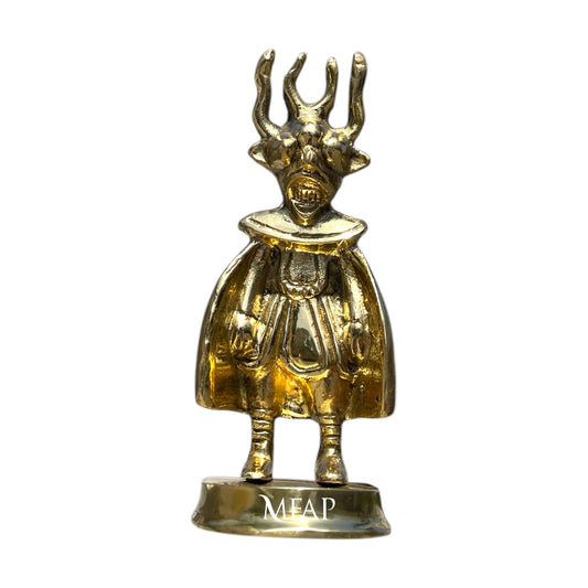 La diablada en bronce fundido 15.5 cm - Esencia festiva del altiplano