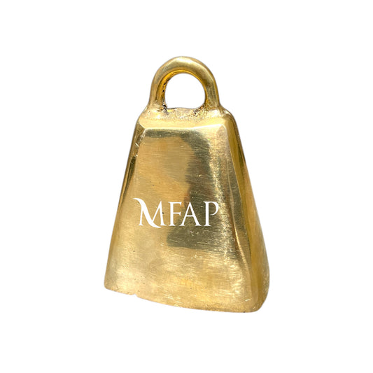 Cencerro en bronce fundido pequeño 8 cm - Canto de montaña