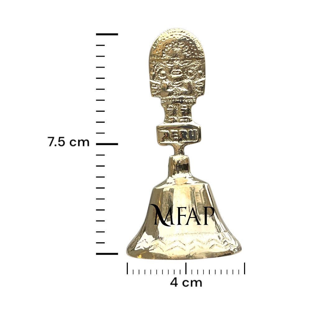 Campana en bronce fundido 7.5 - Tumi