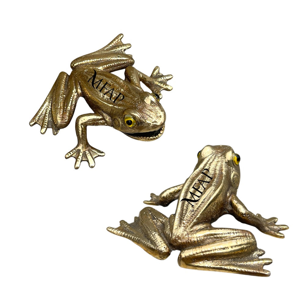 Rana en bronce fundido 3.5 cm