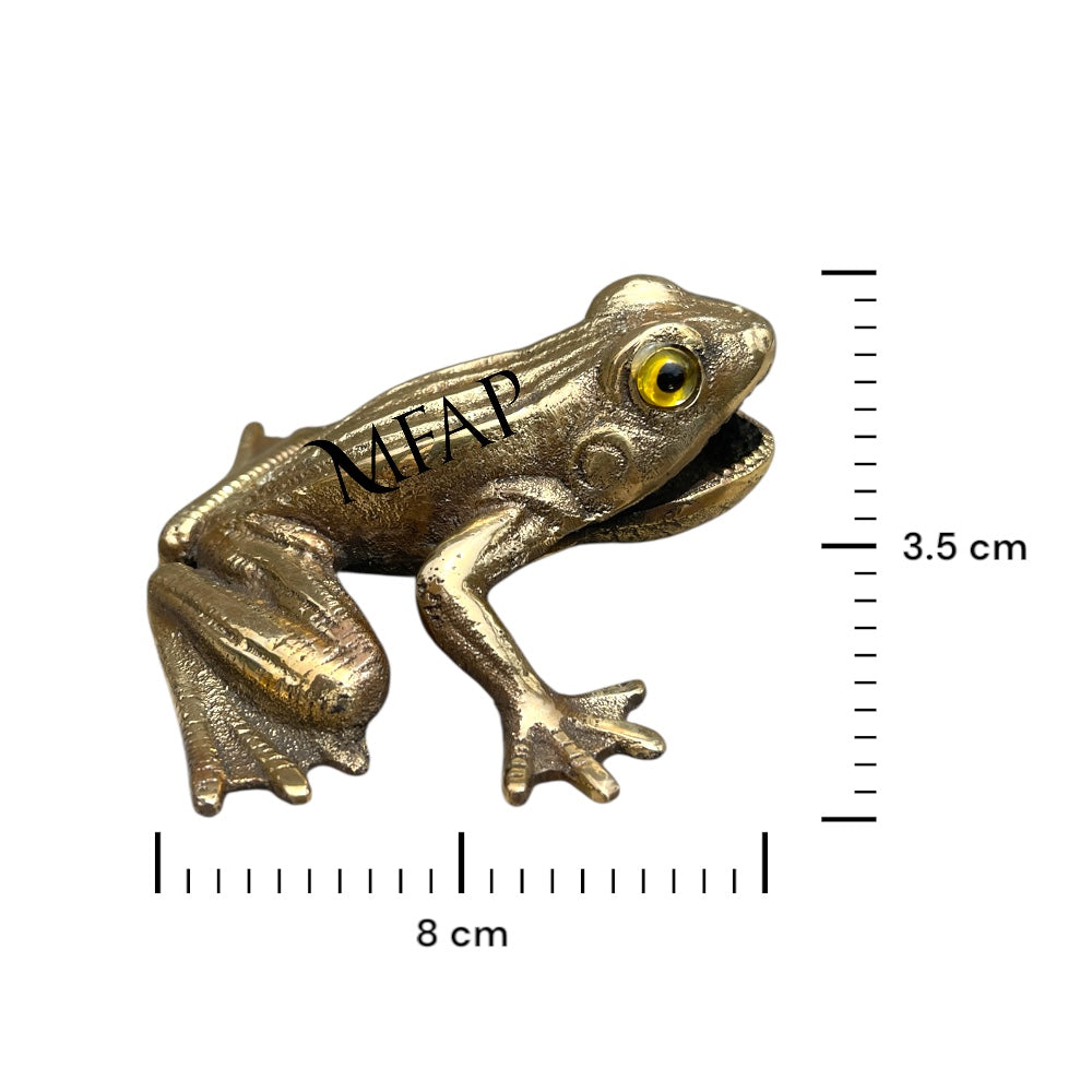 Rana en bronce fundido 3.5 cm
