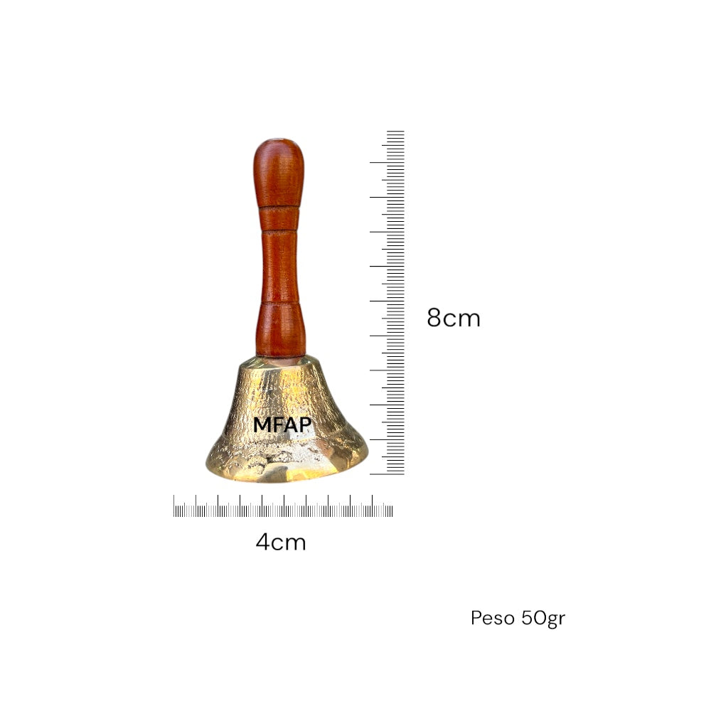 Campanita mango madera pequeña
