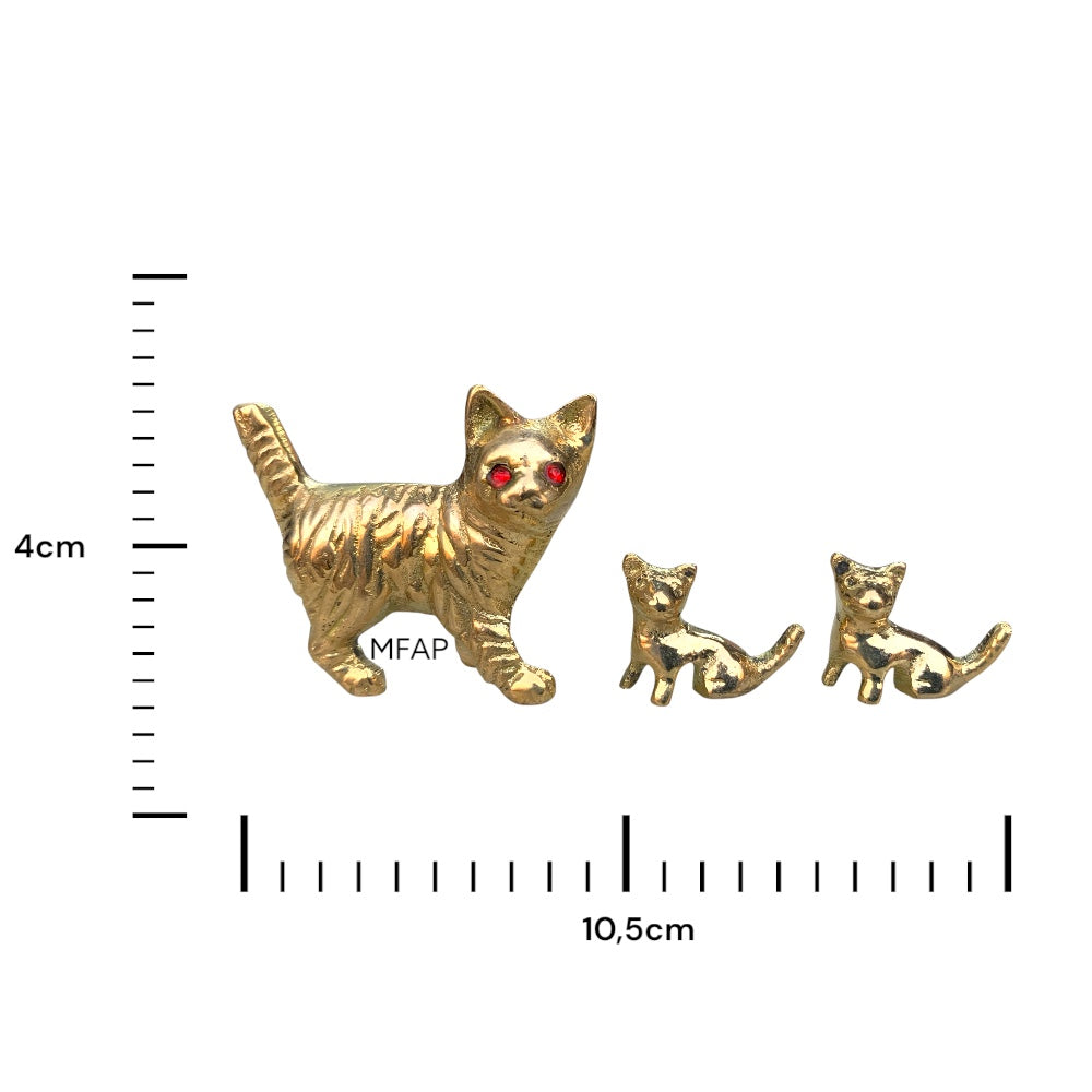 Gatos de Bronce | Mamá e Hijos