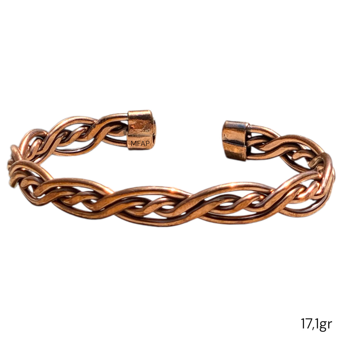 Céfiro | Brazalete de Cobre Delgado