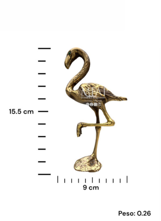 Espirítu flotante - parihuana de bronce 15.5 cm
