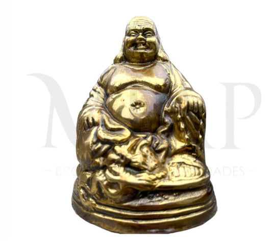 Silencio sagrado - buda en bronce 14 cm