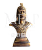 Inca Pachacutec - busto en bronce 20 cm