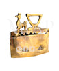 Plancha en bronce fundido grande 11 cm - Perfect press
