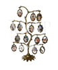 Árbol genealogico de 15 fotos en bronce fundido 30 cm - Ramas del destino