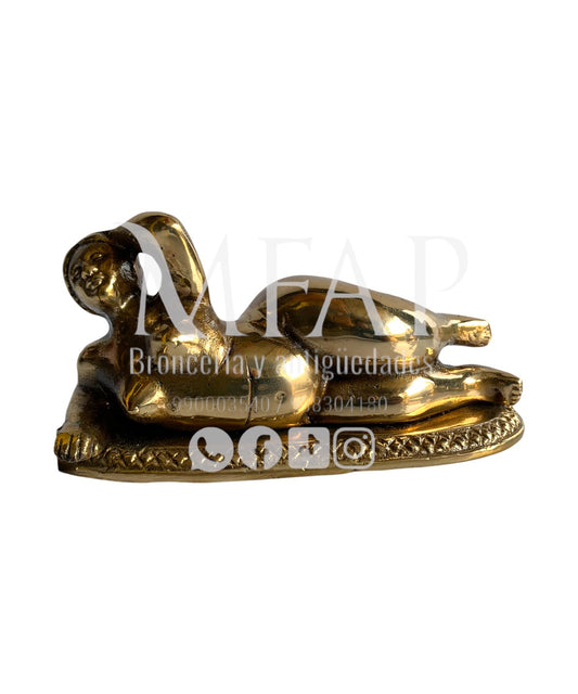 Mujer recostada botero 7 cm