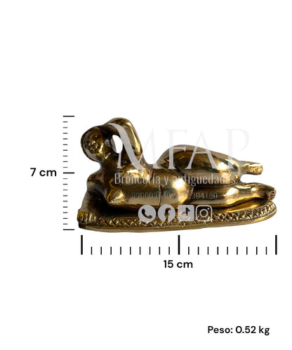Mujer recostada botero 7 cm