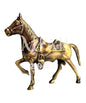Caballo de bronce fundido 16 cm - Alma de jinete