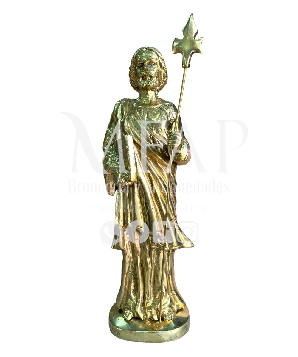 San Judas Tadeo en bronce fundido 38 cm