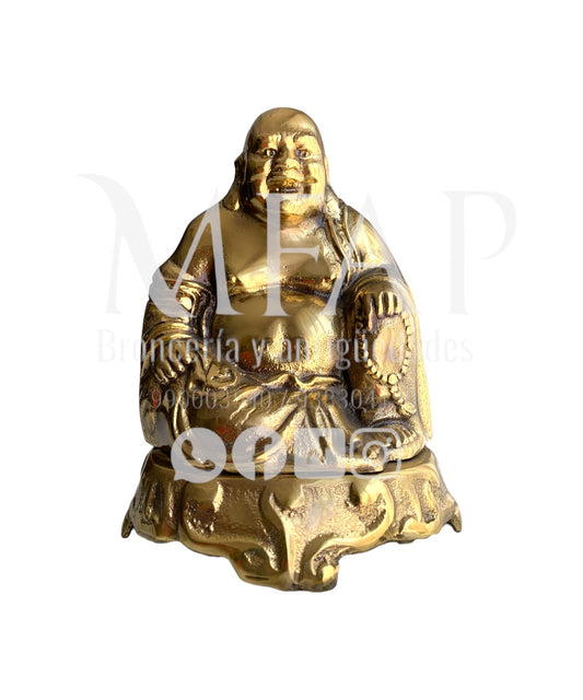 Tranquilidad eterna - buda en bronce 19 cm
