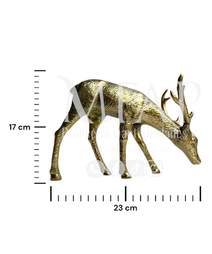 Almas del bosque - venado de bronce 17 cm