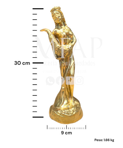 Reina de la abundancia - dama de la fortuna 30 cm