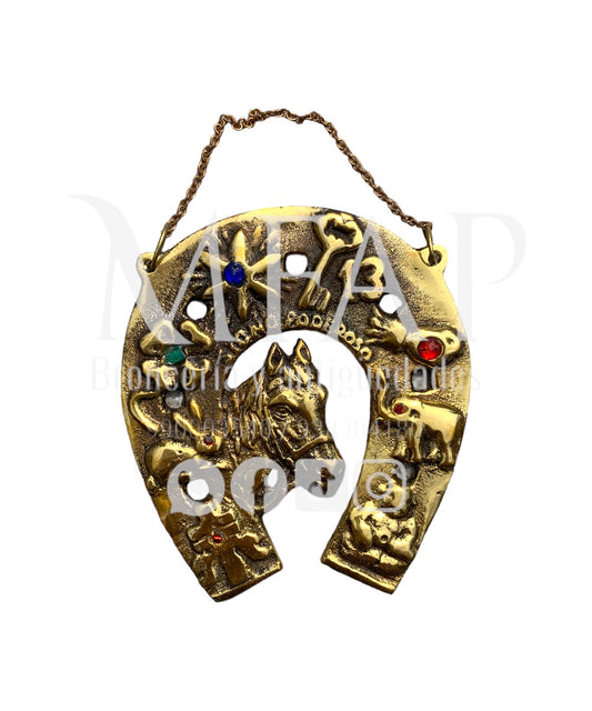 Brillantez del pasado - herradura mediana en bronce 11 cm