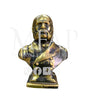 Busto en bronce fundido 10 cm - Miguel Grau pequeño