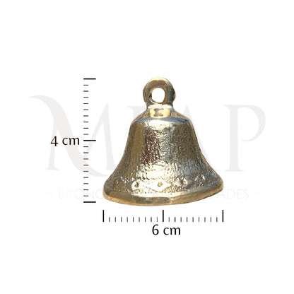 Cascabel pequeño en bronce fundido 4cm - Danza 1