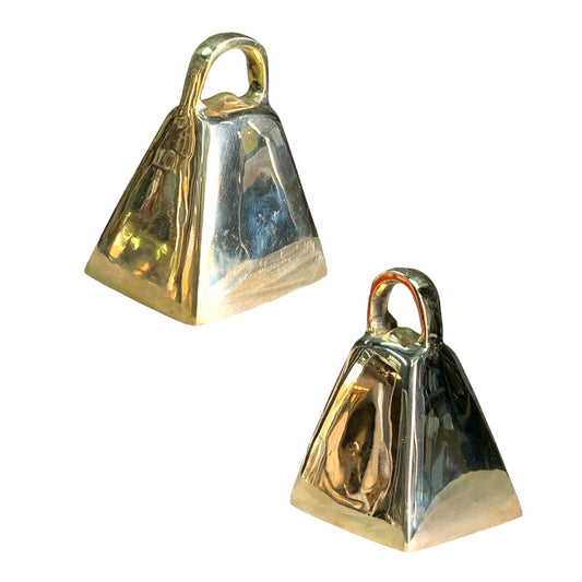 Campana cencerro en bronce fundido 8cm - Voces del alba