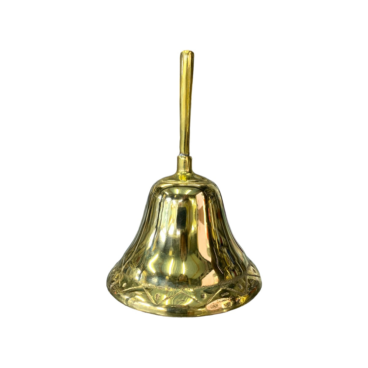 Campana de mesa en bronce fundido 15 cm - Eco de crepúsculo