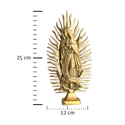 Protección divina - Virgen de Guadalupe mediana 25 cm