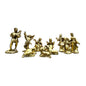 Nacimiento de 13 piezas grande en bronce fundido 9 cm - Belén la eternidad