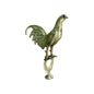 Corazon valiente - gallo de bronce 14 cm
