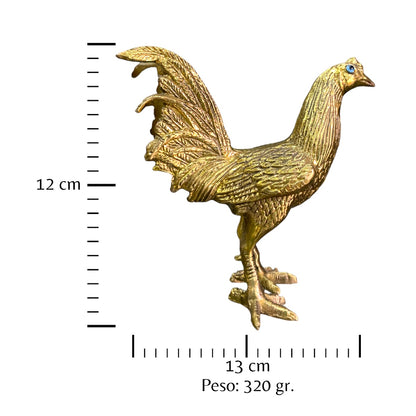 Guardian del Alba - gallo de bronce 12 cm