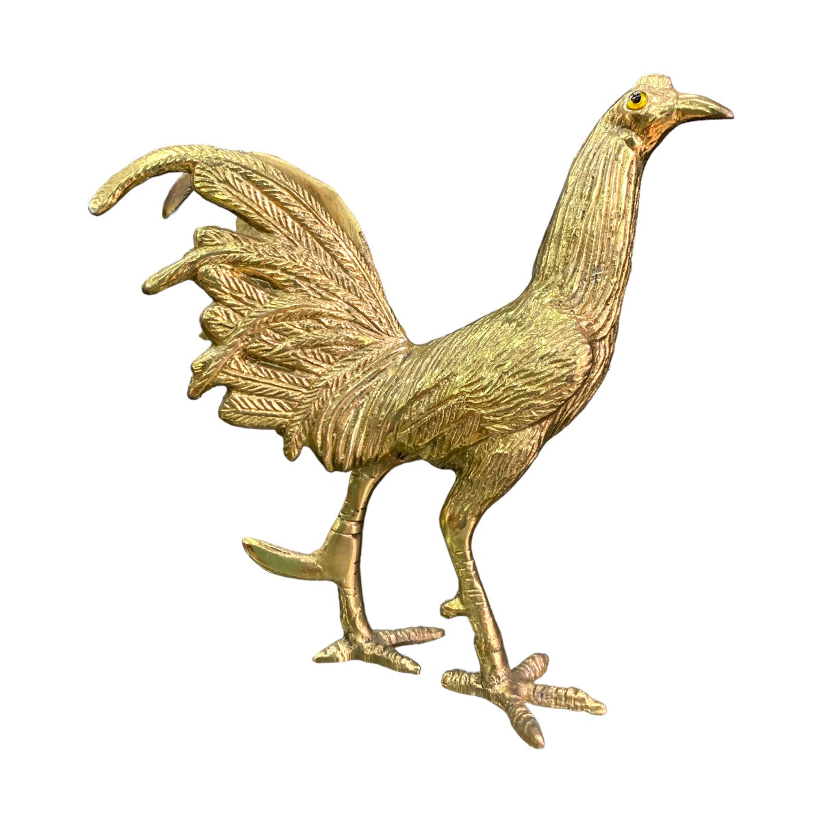 Sol naciente - gallo de bronce 15 cm