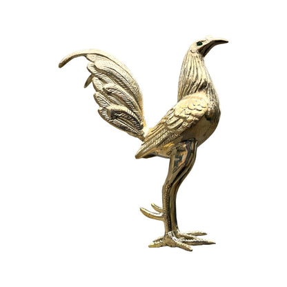 Galope - gallo de bronce 19 cm