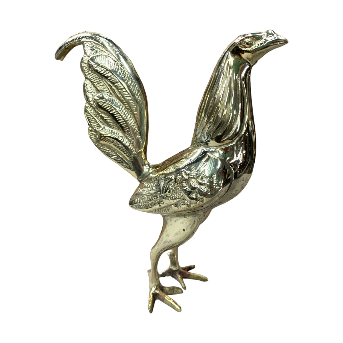Despertar real - gallo de bronce 19 cm