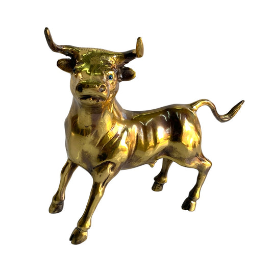 Furia noble - toro de bronce 24 cm
