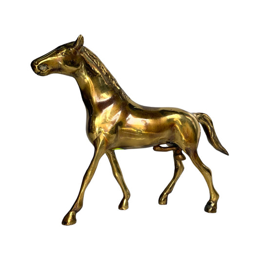 Fuerza alada - caballo de bronce 19 cm