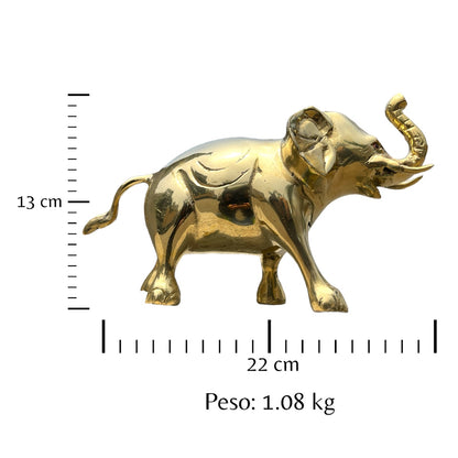 Espíritu de la tierra - elefante de bronce 13 cm