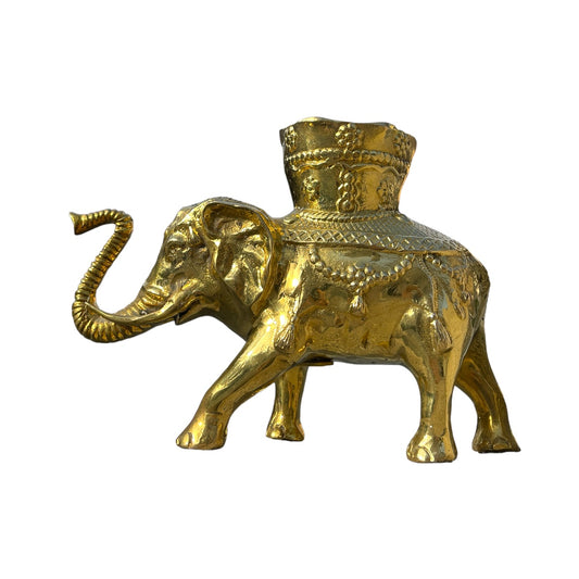 Guardianes de Ganesha - elefante de bronce 19 cm