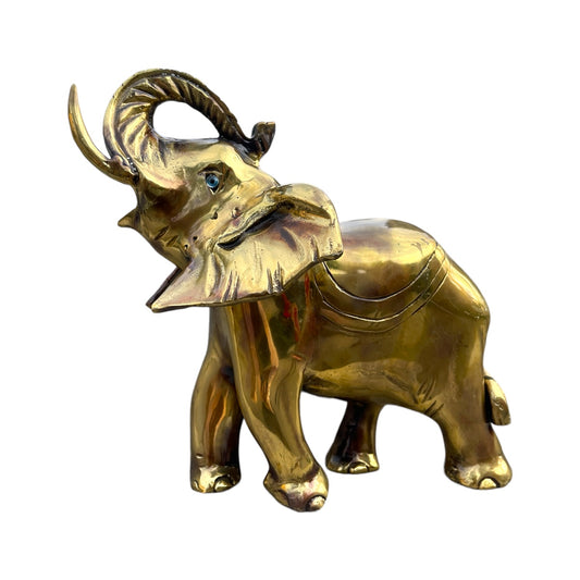 Gigante sereno - elefante de bronce 23 cm