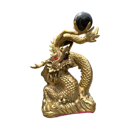 Dragón shenlong en bronce fundido 17 cm
